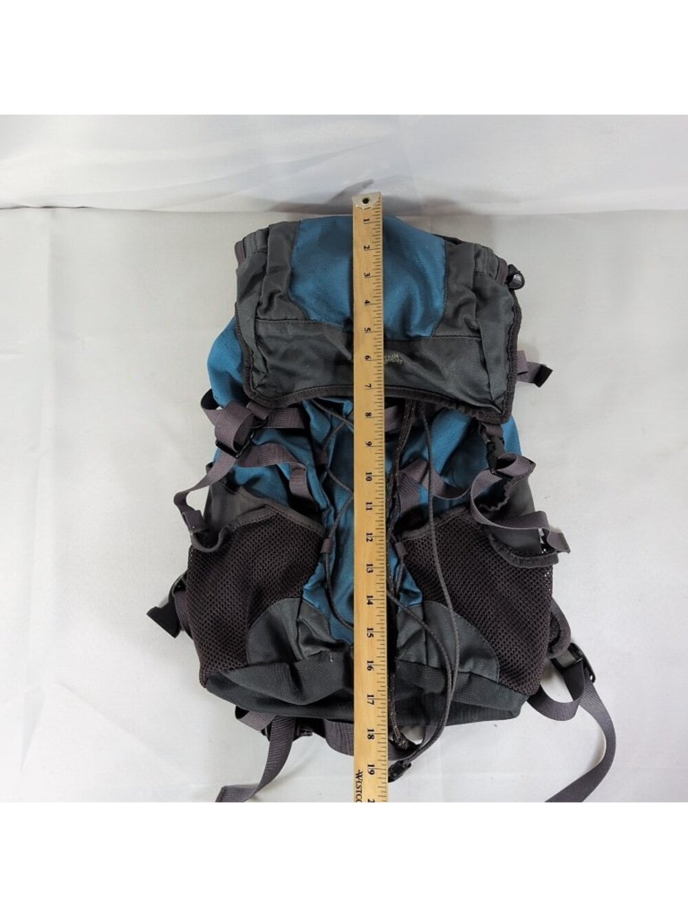 MEC Mountain Equipment Co-op Blue Grey Small Rucksack Bag Backpack - Picture 10 of 16